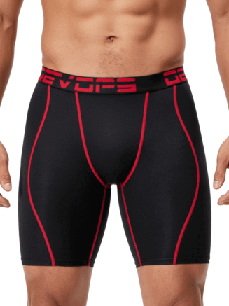 Quần bó thể thao nam combat – Men’s Compression Shorts DEVOPS